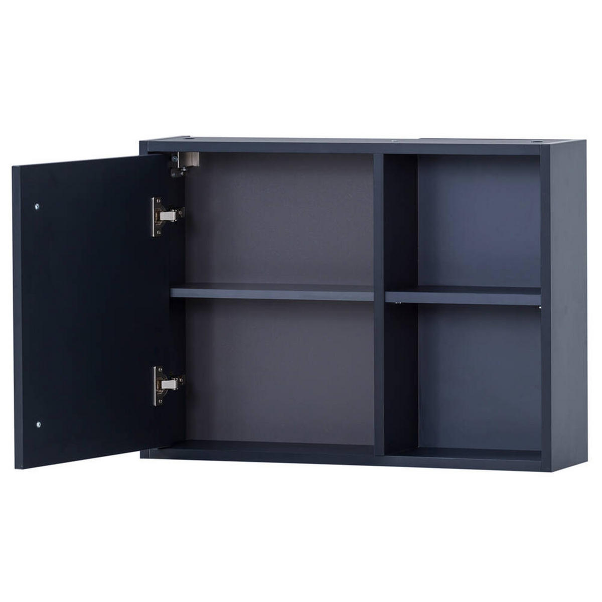 HÄNGESCHRANK Kella-80 - Blau, Holzwerkstoff (67/49/16cm) - Lomado