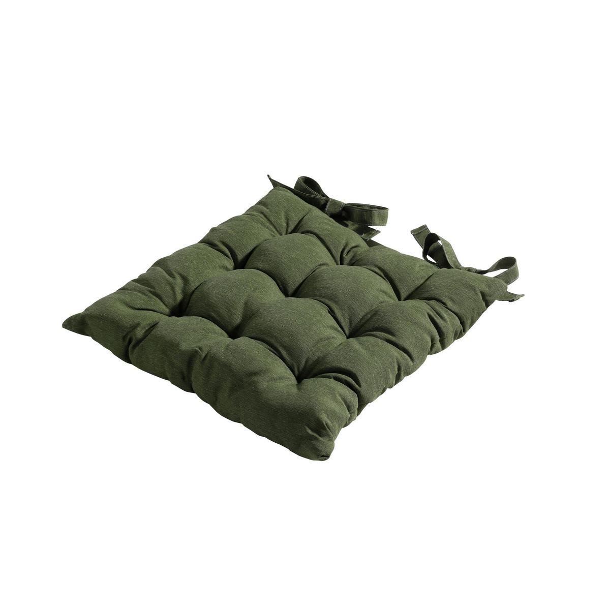 SITZKISSEN Panama 46/46 cm 4er-Set - Waldgrün, Textil (46/6/46cm) - Madison