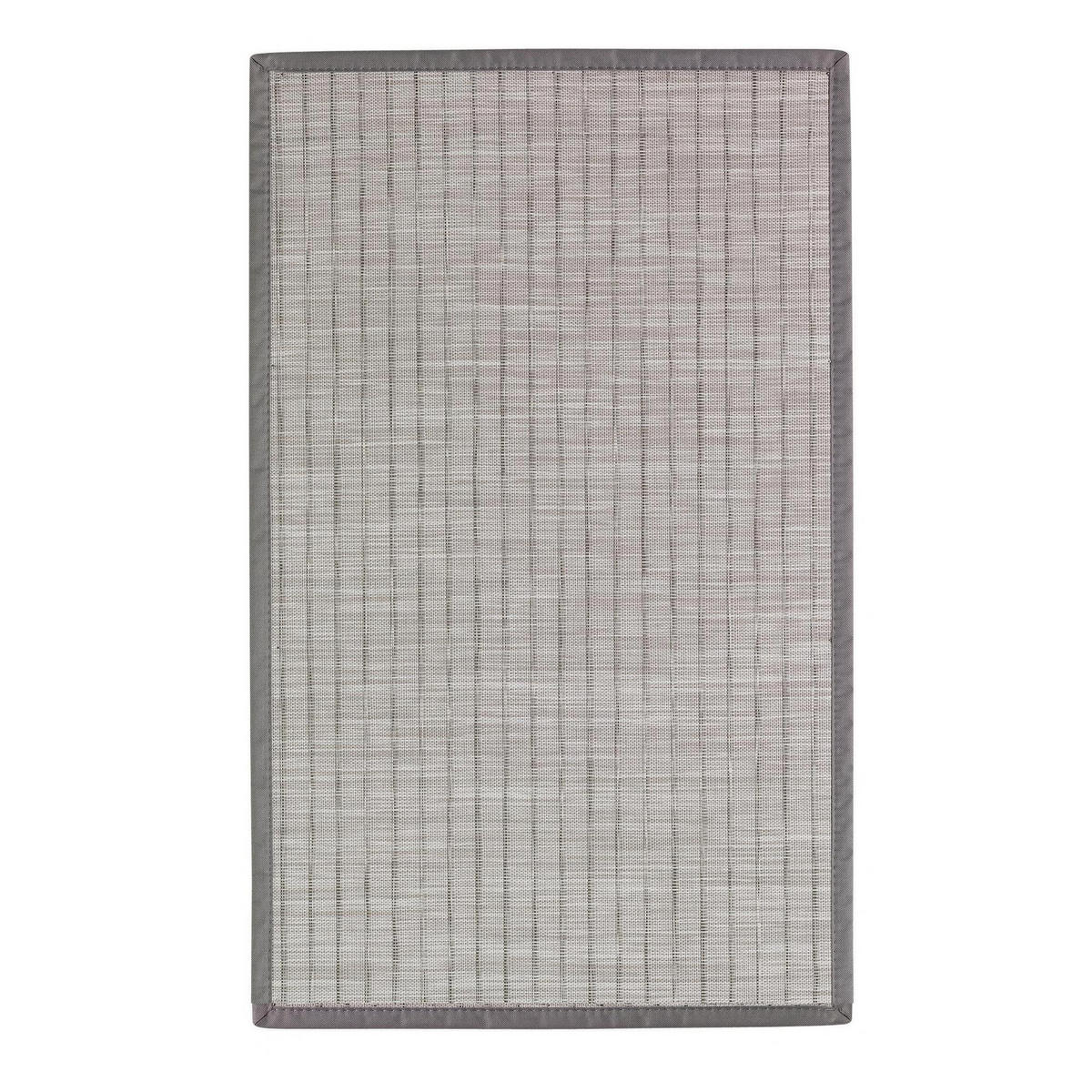 TEPPICH Manoka perlweiß 50 x 80 cm - Hellgrau, Textil (80/50cm) - Winkler