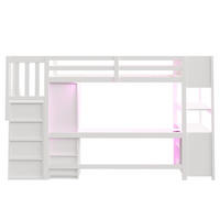 HOCHBETT Holz 90/200 cm Weiß - Weiß, Holz/Holzwerkstoff - Raumix