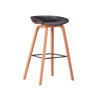 HOCKER Kunststoff Schwarz - Schwarz, Kunststoff (54/83/45cm) - Nest Dream