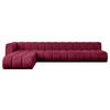 ECKSOFA modulares Sofa Darnel-L3 - 387x177x70 cm Bordeauxrot - Bordeaux, Holzwerkstoff/Textil (387/177cm) - ALTDECOR
