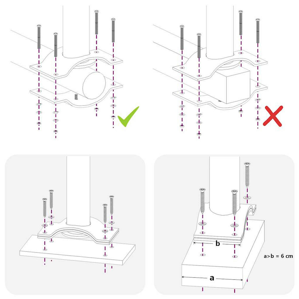 AUSZIEHBARE Seitenmarkise 100x300 cm Braun - Braun, Textil (300/100/300cm) - furnicato