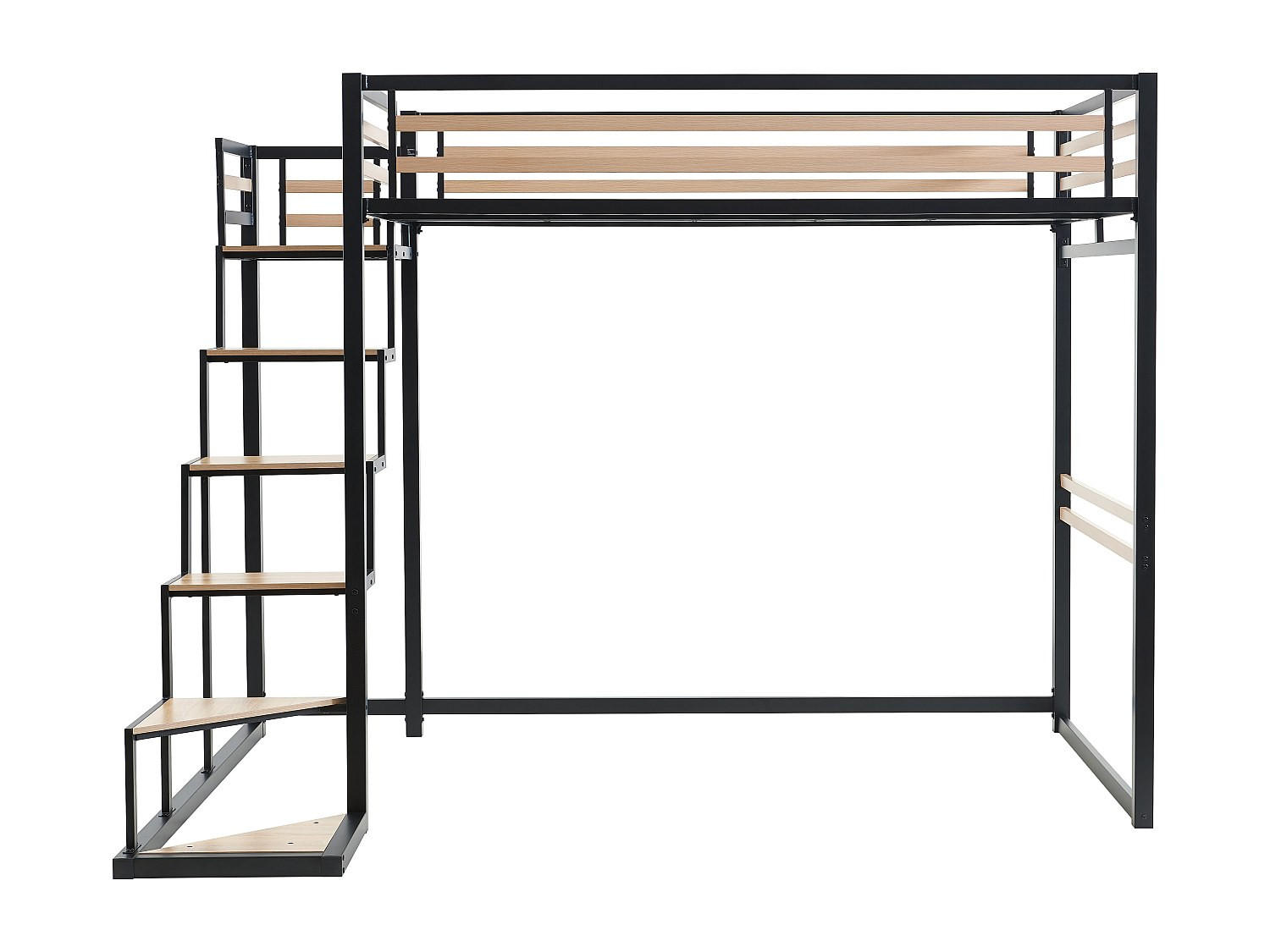 HOCHBETT - 2 Personen - Metall - Schwarz - - Schwarz, Metall - Vente-Unique