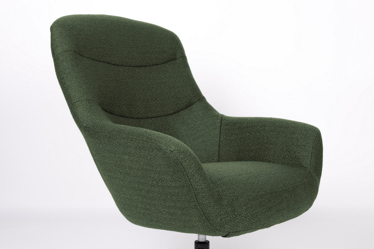 SESSEL Yuki - Grün - 84.5/73/94.5 cm - Grün, Textil (73/94.5/84.5cm)