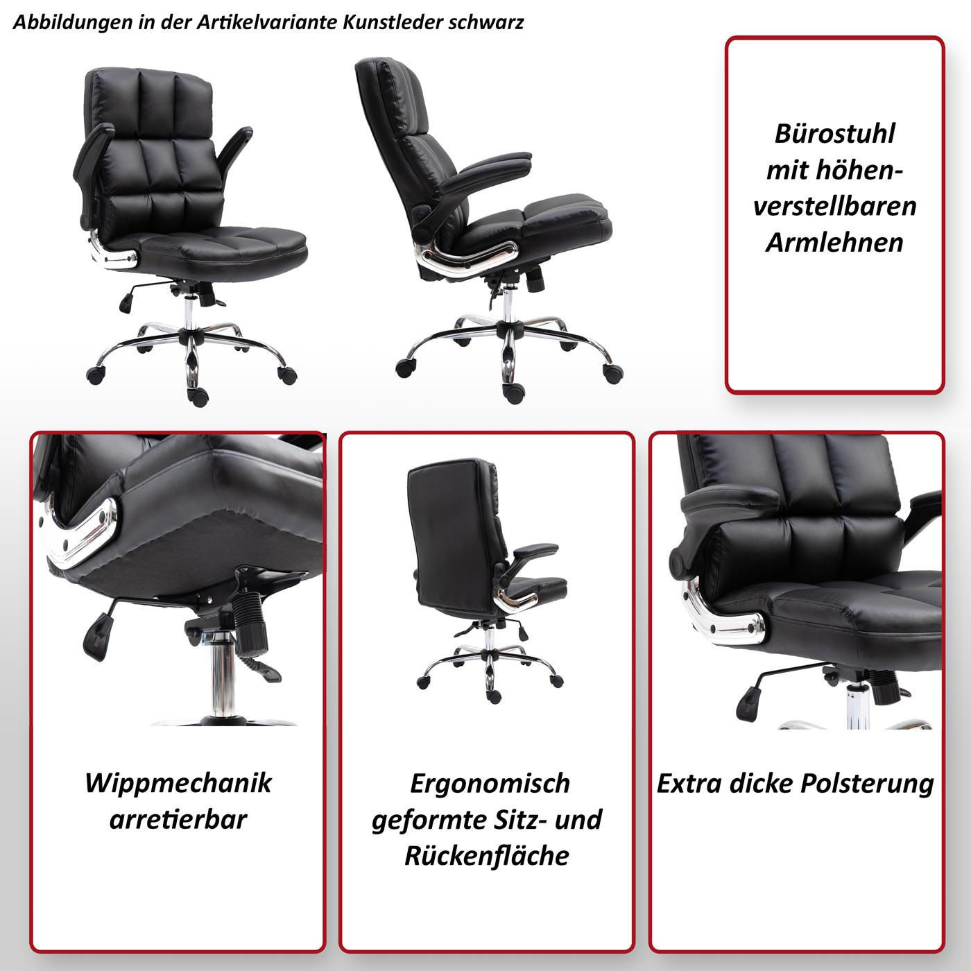 BÜROSTUHL Braun - Braun, Textil (73/120/72cm) - MCW