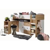 HOCHBETT 203,3/125/106,6 - Weiß, Holz (90/200cm) - MÖBEL KRYSPOL