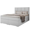 BOXBETT 120x200 cm mit Topper - Weiß, Textil (200/200cm) - Idohome