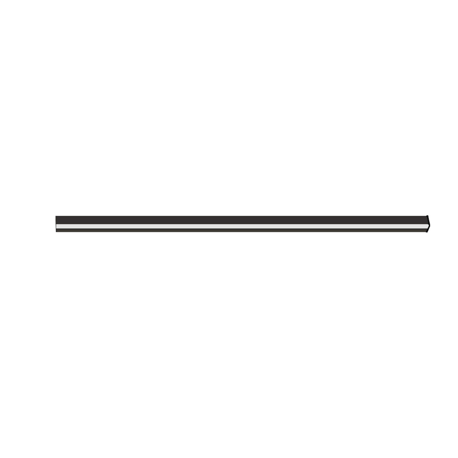 LED WANDLEUCHTE Martina - Schwarz, Metall (4/3/100cm) - Nettlife