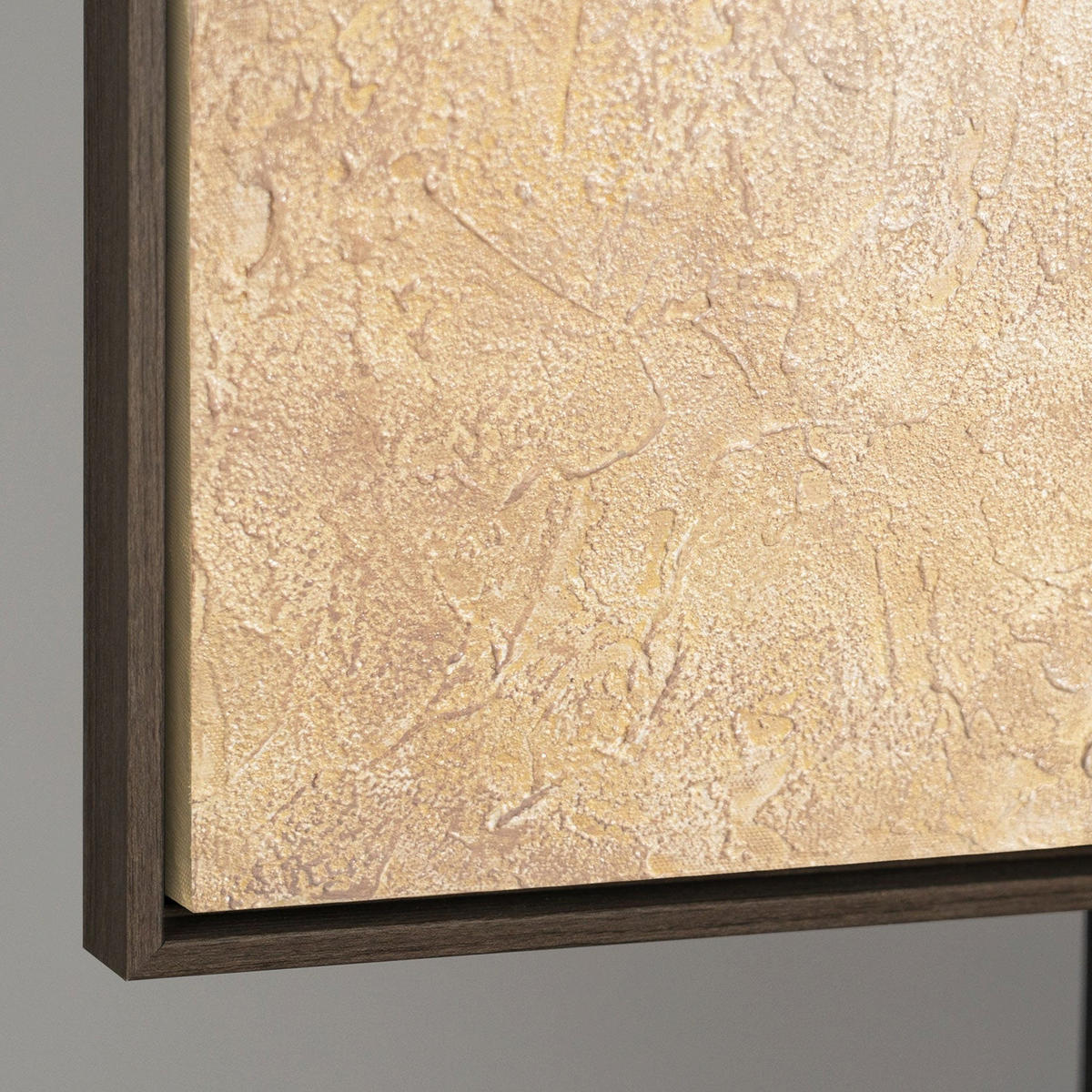 GEMÄLDE Atem des Sommers Schattenfugenrahmen Grau 120x80 cm - Grau, Holz (120/80cm) - YS-art gallery