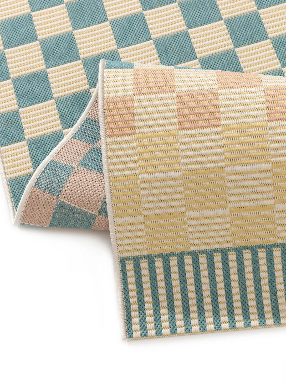 OUTDOORTEPPICH Candy Multicolor 200/290 cm - Multicolor, Kunststoff/Textil (200/290cm) - benuta