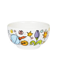 SCHALE Symbolica in Bunt - 8cm - Multicolor, Keramik (8.7/5.5/8.7cm) - Blond Amsterdam