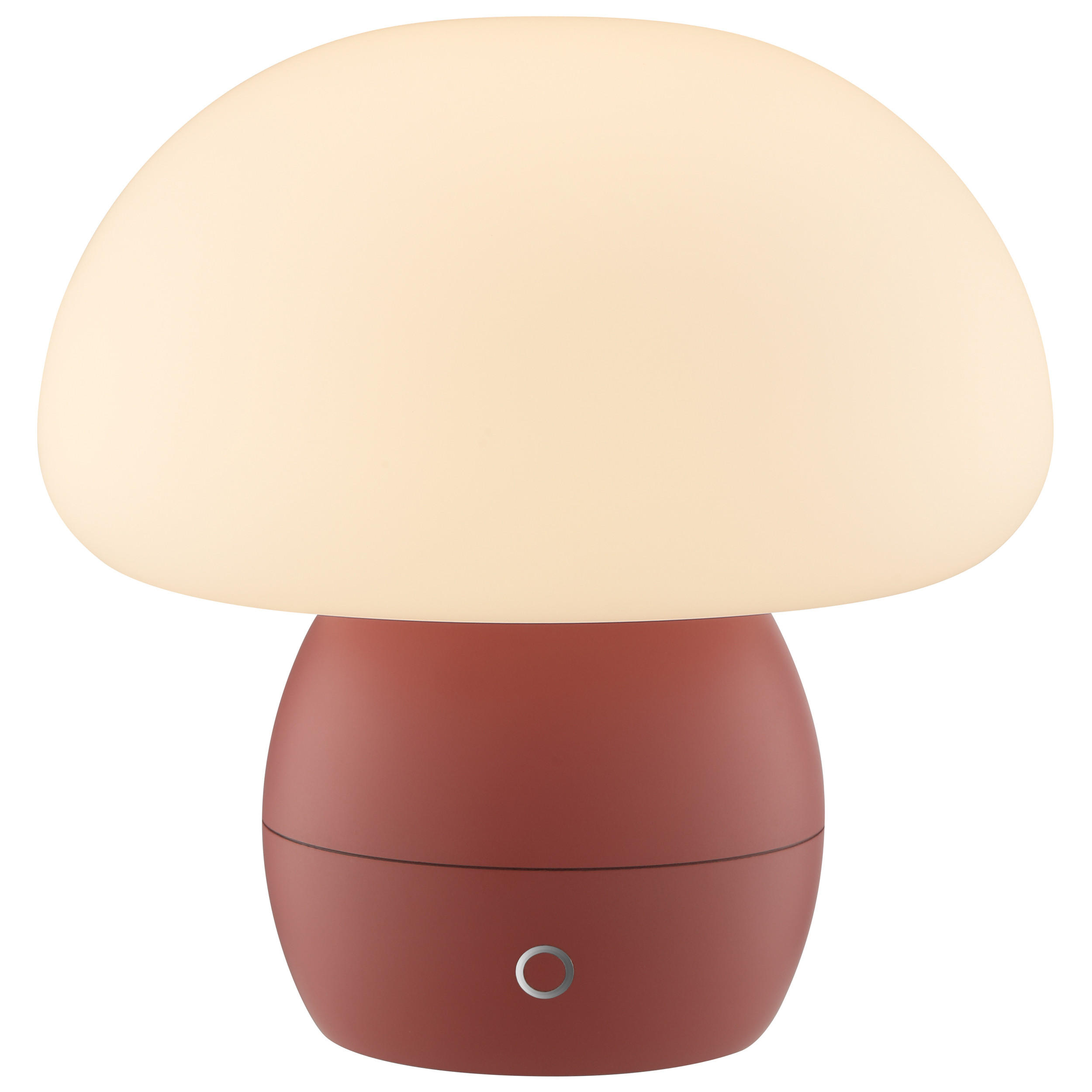 TISCHLEUCHTE Dupos Rot 22/22/22,2 cm - Rot, Kunststoff (22/22/22.2cm) - Brilliant