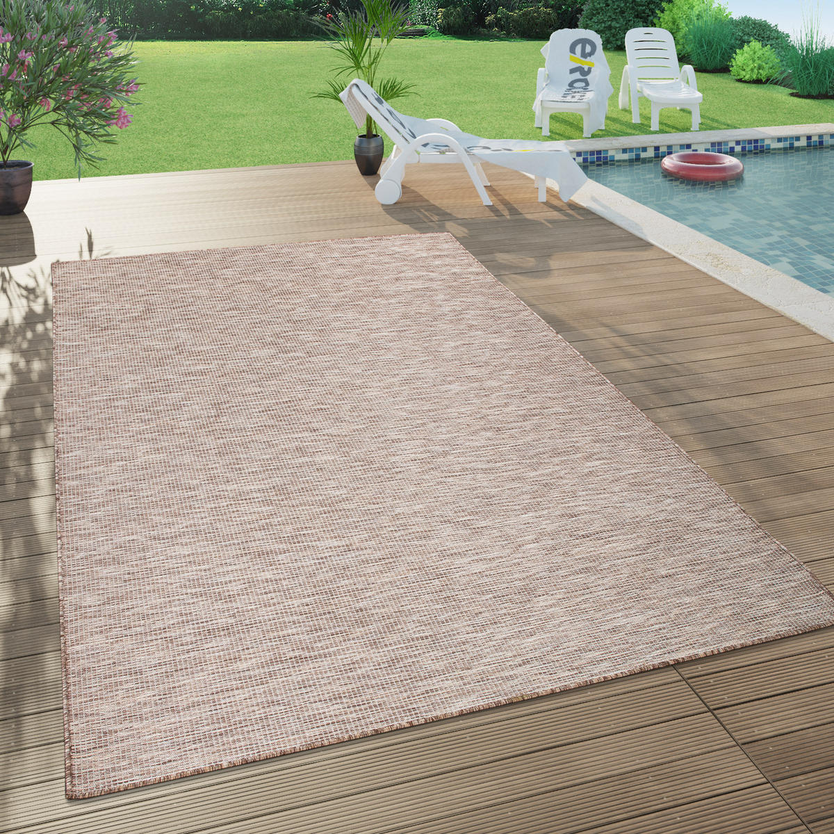 OUTDOORTEPPICH 120/160 cm Sonset 620 - Beige, Textil (120/160cm) - Paco Home