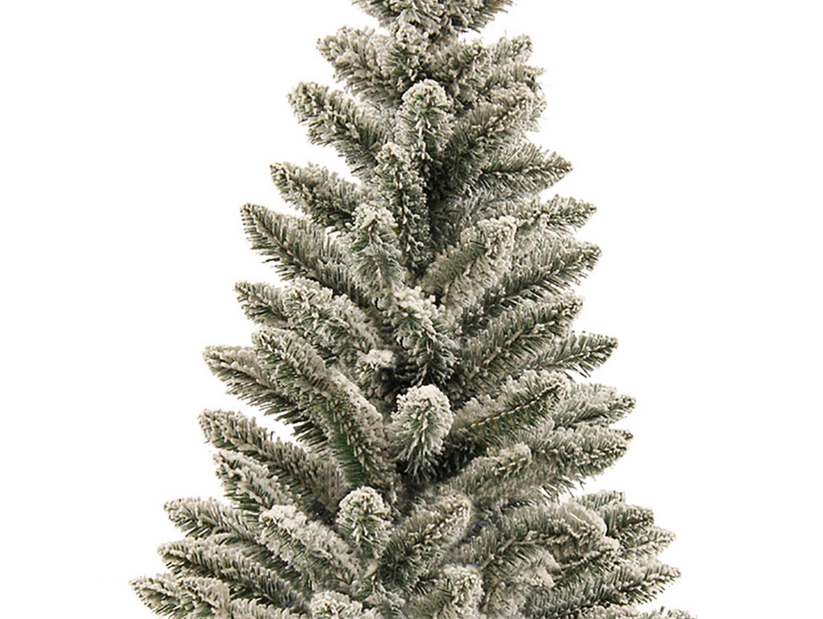 WEIHNACHTSBAUM künstlicher 60 cm mit LED-Beleuchtung, POLAR GOLD, mit 41 Weihnachtsbaumschmuck, Pflanztopf mit Jutesack - Silberfarben/Goldfarben, Kunststoff/Stein (40/60cm) - LAALU