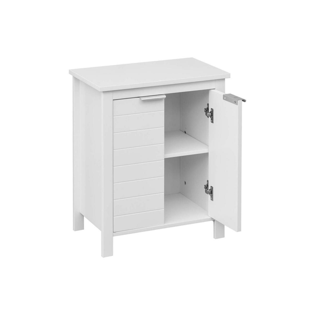 SCHRANK Weiß 30/30/60 cm - Weiß, Holzwerkstoff (30/60/30cm) - Mobili Rebecca