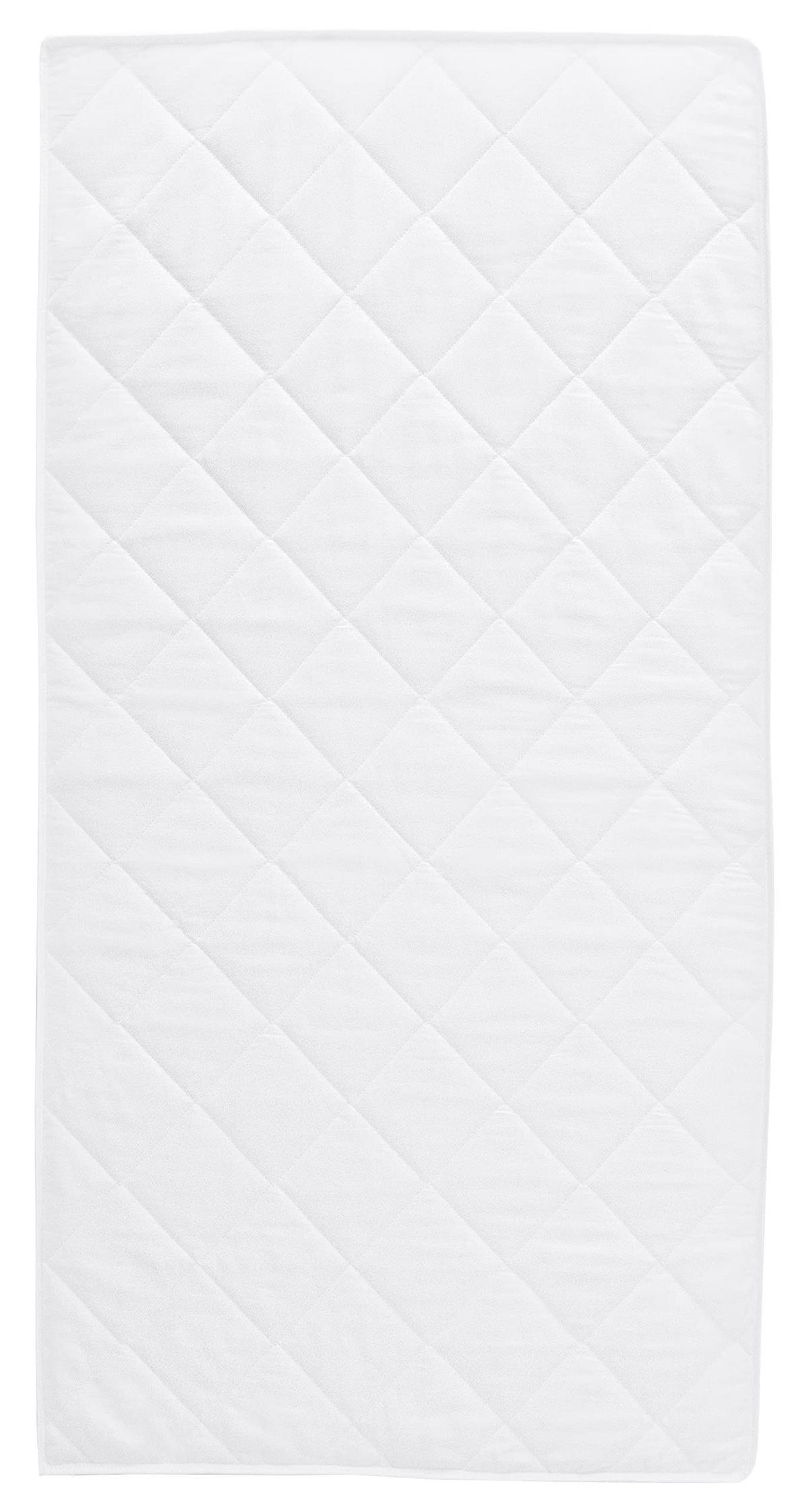 KINDERROLLMATRATZE 60/120/11 cm 100 % Polycotton gesteppt und weich Kindermatratze ZERTIFIKAT - Weiß, Naturmaterialien - Best for Kids