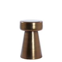 BEISTELLTISCH Dakwa Bronze 29/29/47 cm - Bronzefarben, Metall (29/29/47cm) - Light & Living
