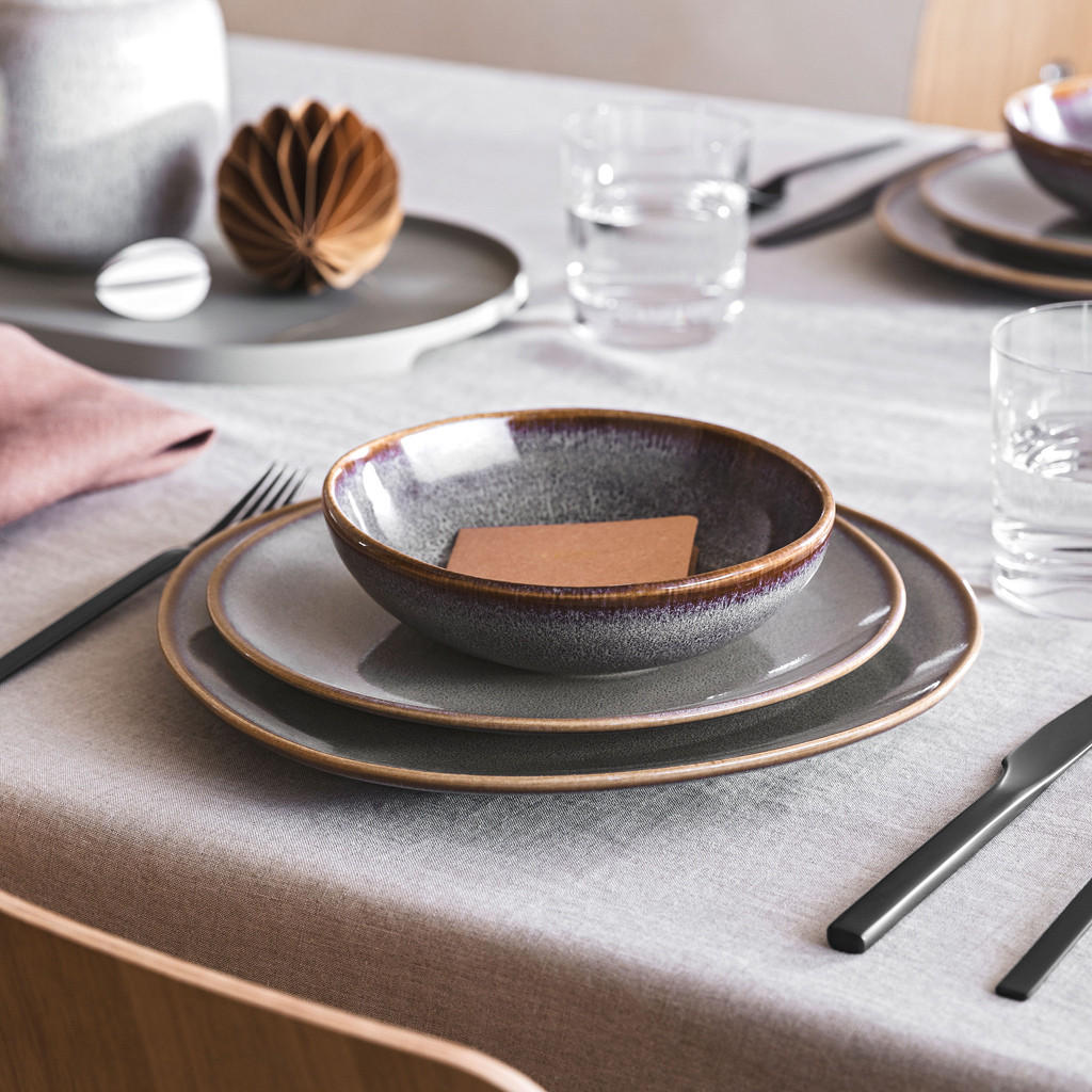 FRÜHSTÜCKS-SET Lave Beige 6er Set - Beige, Keramik (28/22/38cm) - like.Villeroy & Boch