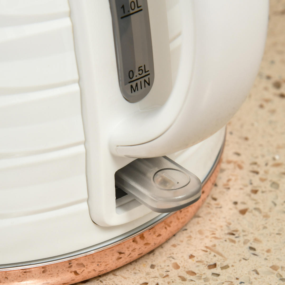 TOASTER mit Wasserkocher DE-07876 Cremeweiß - Creme, Kunststoff (19.5/23.2/24.1cm) - ComfortXL