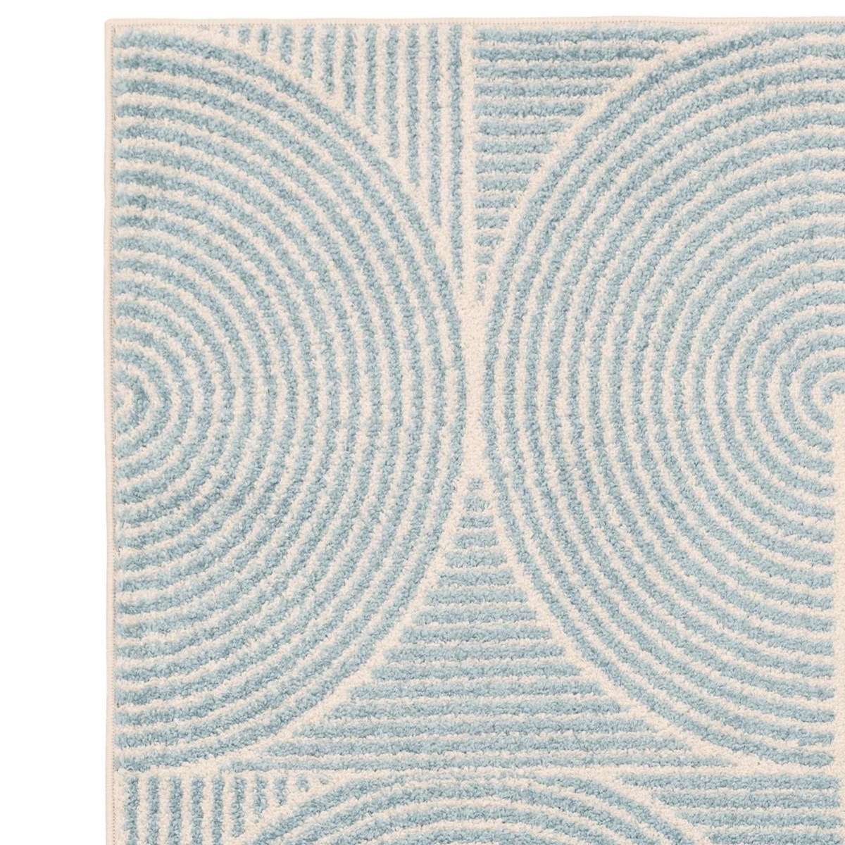 TEPPICH Moderner WIRE Blau 120 x 170 cm - Blau, Textil (120/170cm) - Novatrend
