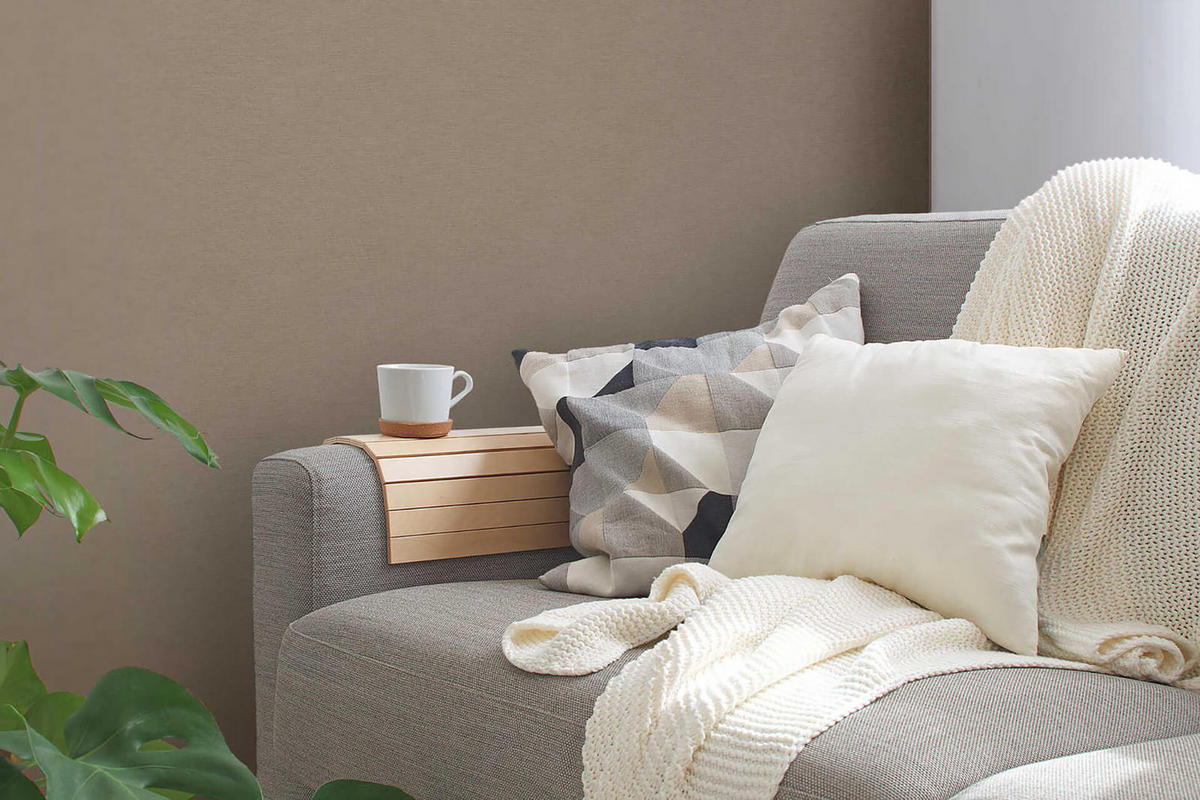 VLIESTAPETE Beige 53/1005 cm - Braun, Kunststoff/Textil (53/1cm) - KUNSTLOFT