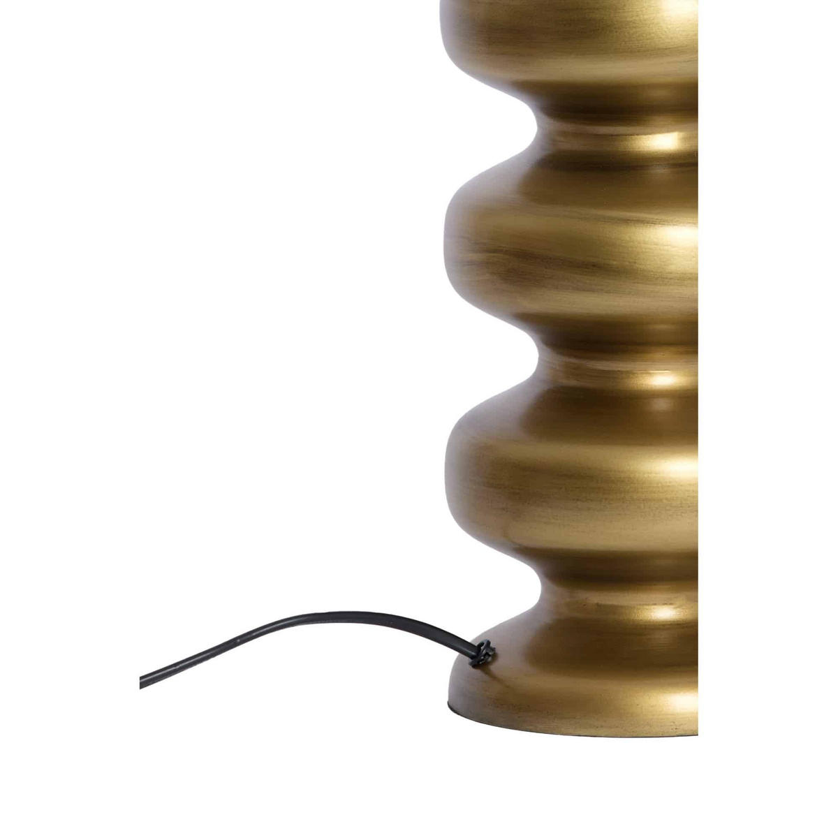 LAMPENFUSS Soroca Bronze 15/15/42 cm - Bronzefarben, Metall (15/15/42cm) - Light & Living