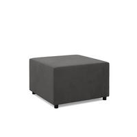 SITZPOUF 70 X 70 NEO, Grau - Grau, Textil (71/40/71cm)