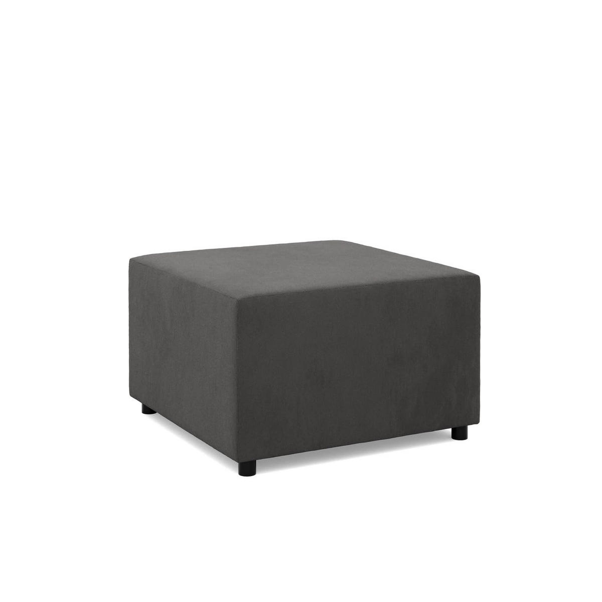 SITZPOUF 70 X 70 NEO, Grau - Grau, Textil (71/40/71cm)