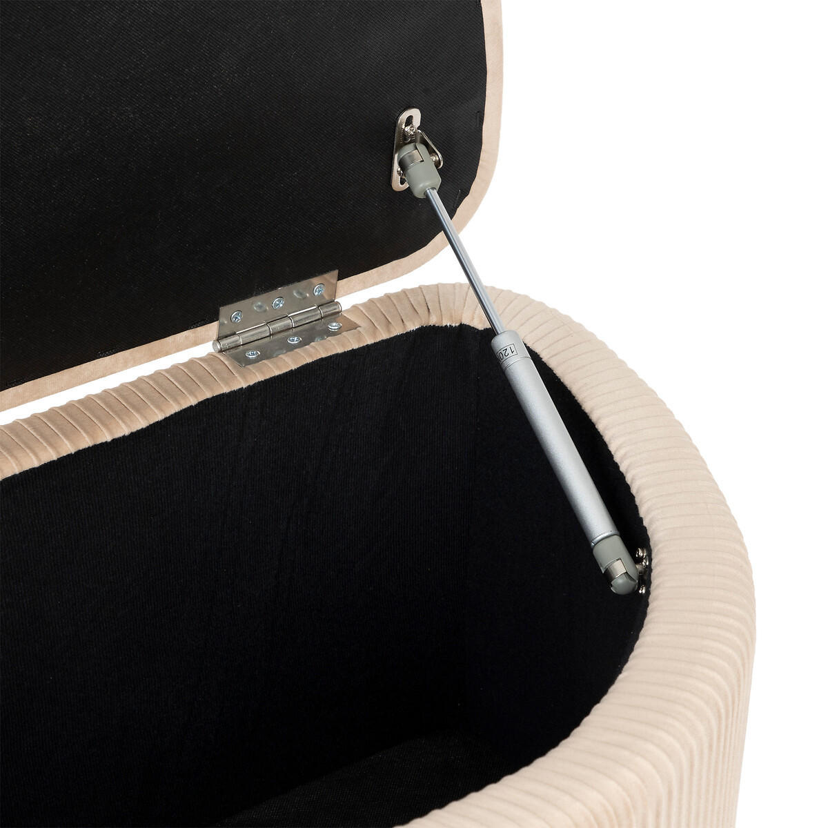SITZBANK für den Flur mit Stauraum Solaro 100/40/53 cm - Beige, Holzwerkstoff (40/53/100cm) - Atmosphera Createur d´interieur