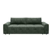 SCHLAFSOFA - 4 Personen - stoff - tannengrün Minturno - Waldgrün, Textil (250/87/107cm) - Vente-Unique