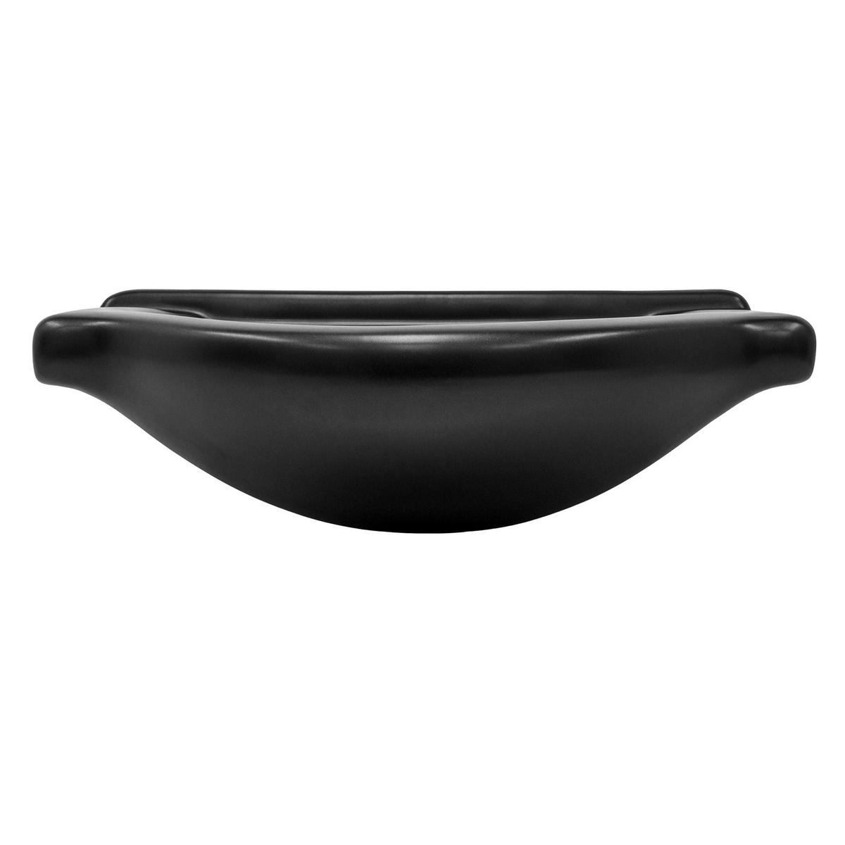 WASCHBECKEN - Schwarz, Keramik (51.5/21.5/67.5cm) - ML-DESIGN