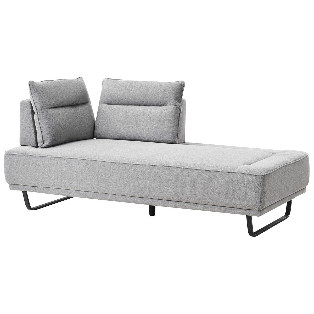 3-SITZER-SOFA Stoff Grau Faxen - Grau, Textil (184/86/90cm) - Beliani