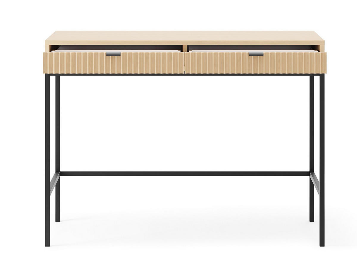 KONSOLE Vicenza Eiche Hochbeinig - Beige, Holzwerkstoff (104/104/77cm) - Sepro Meble
