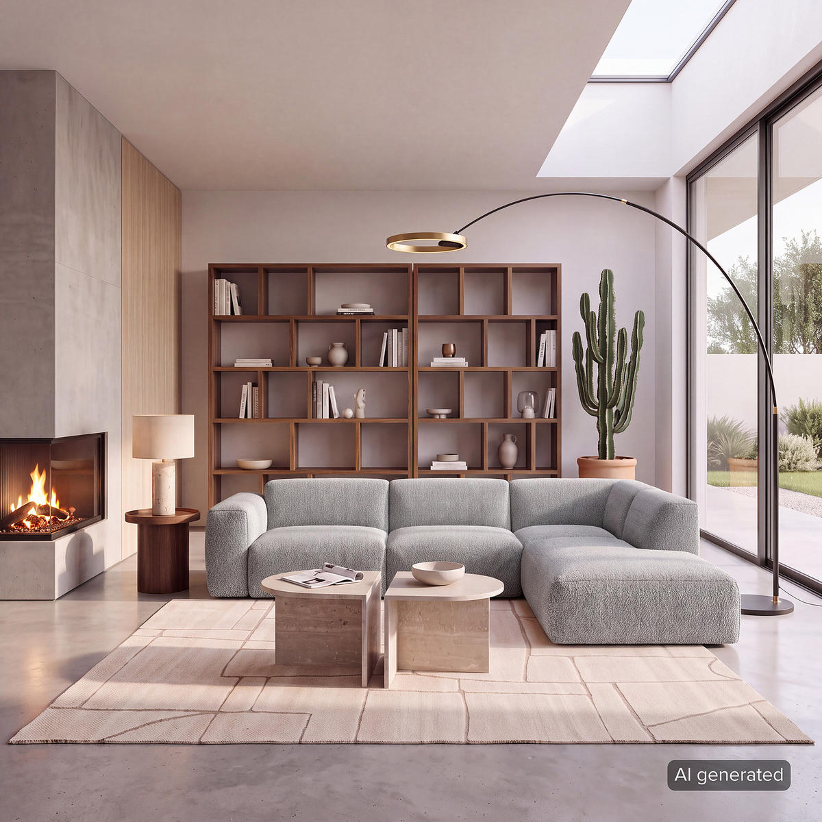 3-SITZER ECKSOFA mit Recamiere - Schwarz/Grau, Kunststoff/Textil (295/231cm) - home24