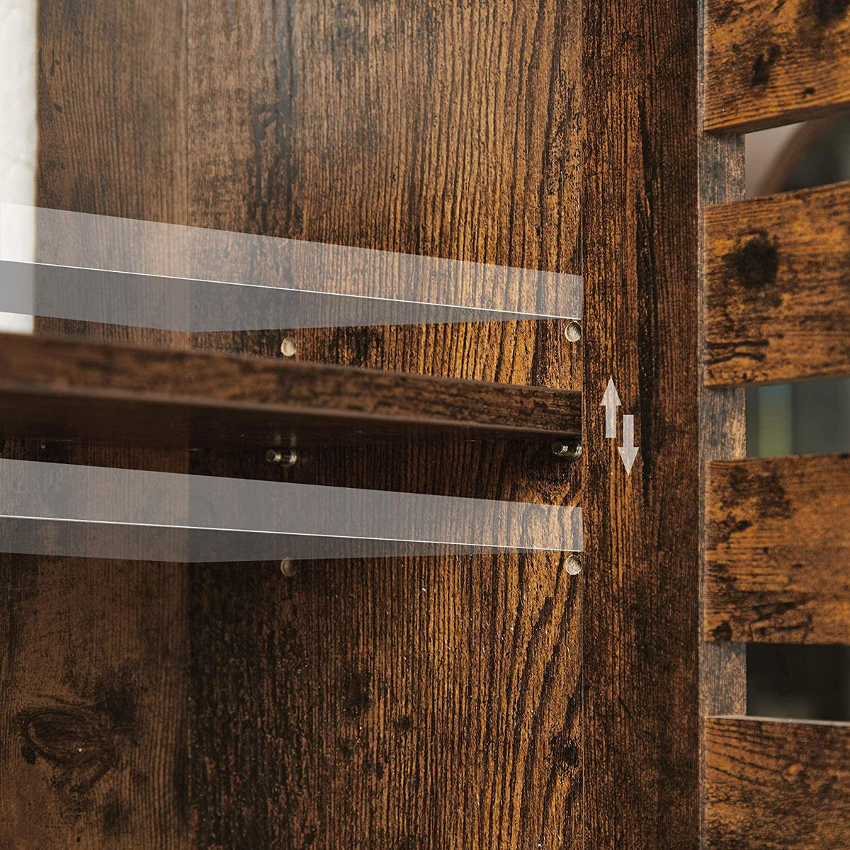 HÄNGESCHRANK - Braun, Holzwerkstoff (20/70/60cm) - Hansiro