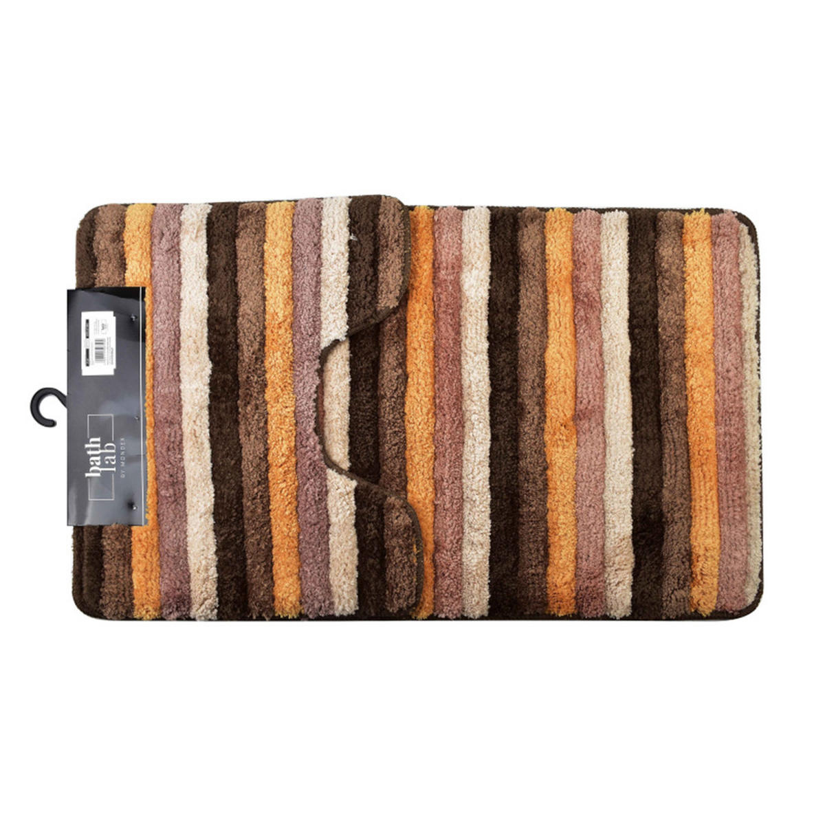 BADEMATTE Zac Bronze 80/50/1 cm Textilien - Bronzefarben, Textil (50/80cm) - Mondex