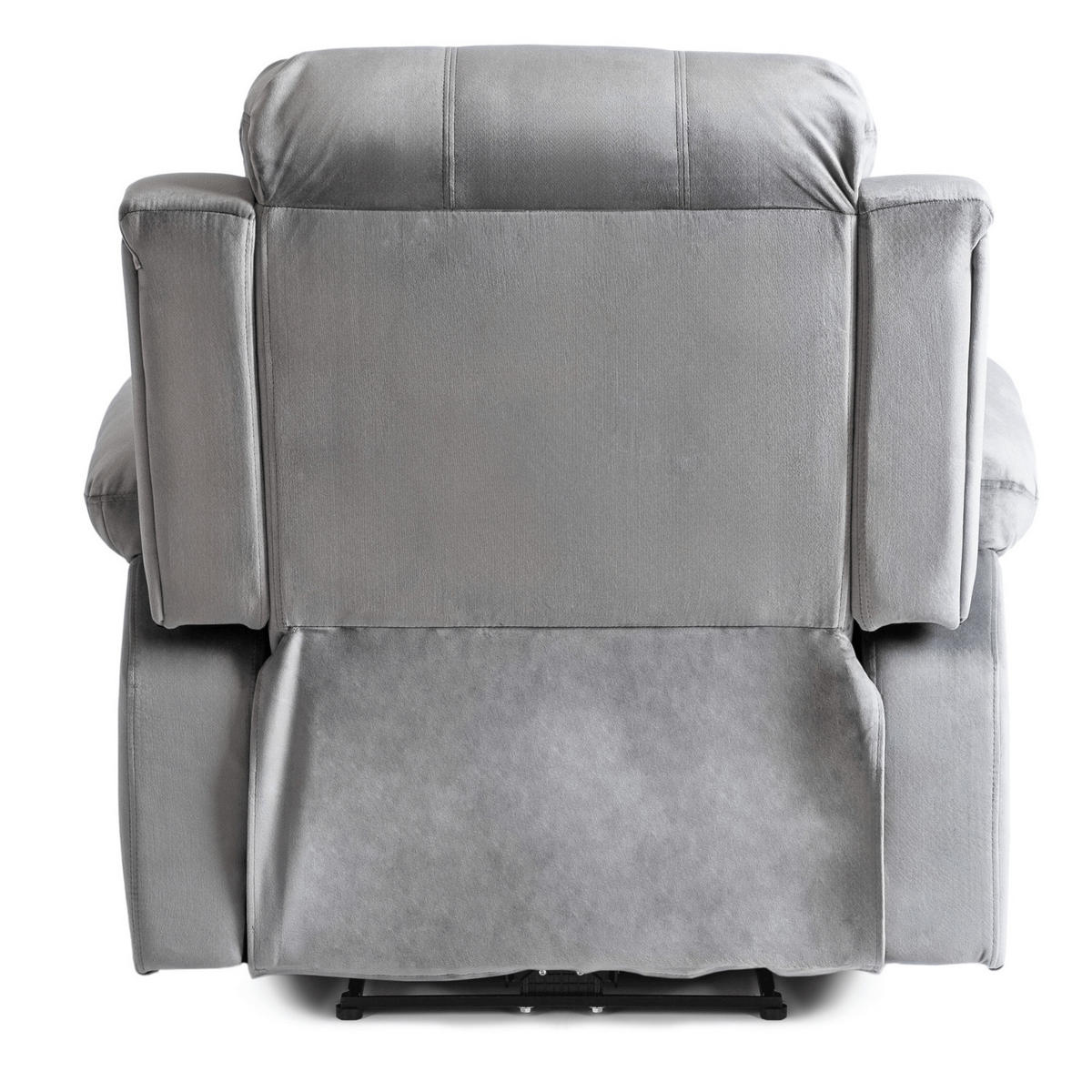 RELAXSESSEL ARON fürs Wohnzimmer Grau - Grau, Textil (53/101/88cm) - makarowski meble