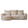 ECKSOFA Travis mit Bettkasten und Schlaffunktion, L-Form, Cord, Universal - Hellrosa, Holzwerkstoff (248/148cm) - 4ALL HOME
