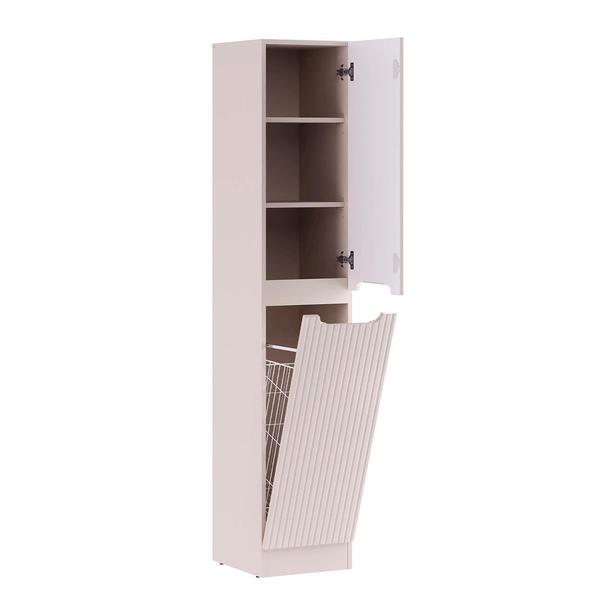 ZÁVĚSNÝ SLOUPEK Riva Kašmír - béžová, kompozitní dřevo (35/180/39cm) - Petits-meubles
