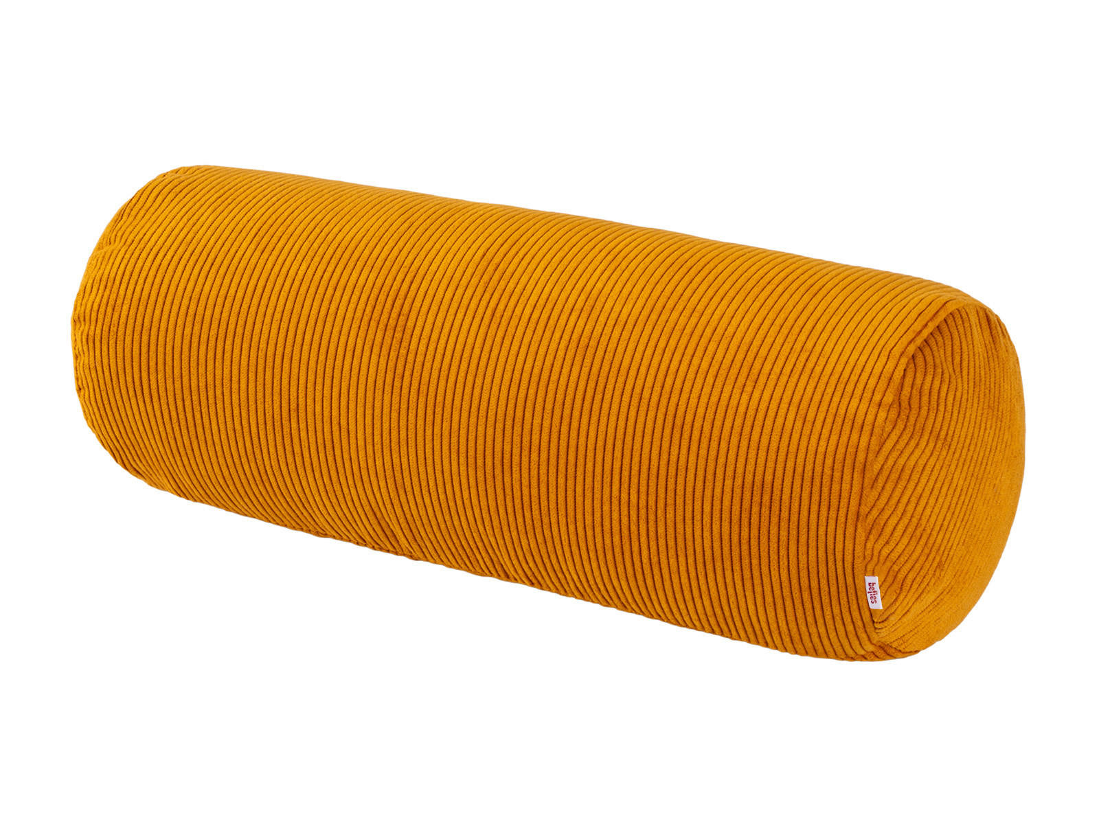 XL-NACKENROLLENHÜLLE HYggelig No.1 kurkuma-gelb Cord-Samt 70/25 cm - Gelb, Textil (25/70cm) - beties Heimtextil