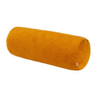 XL-NACKENROLLENHÜLLE HYggelig No.1 kurkuma-gelb Cord-Samt 70/25 cm - Gelb, Textil (25/70cm) - beties Heimtextil