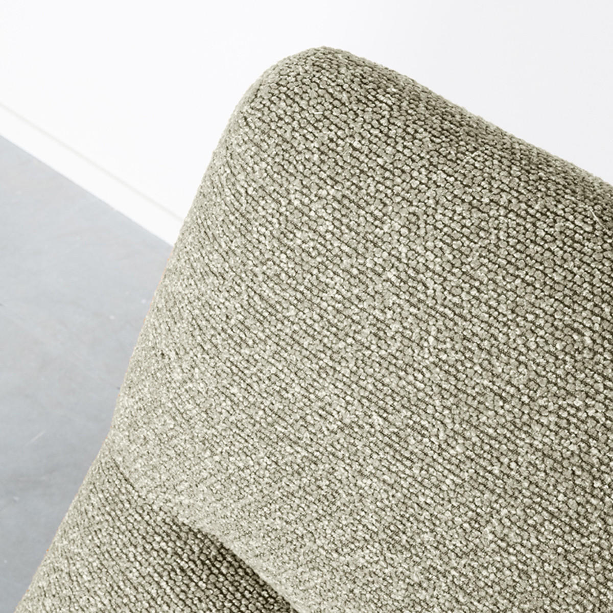 SESSEL Calix Beige 93/77/88 cm - Beige, Textil (77/88/93cm) - LABEL51