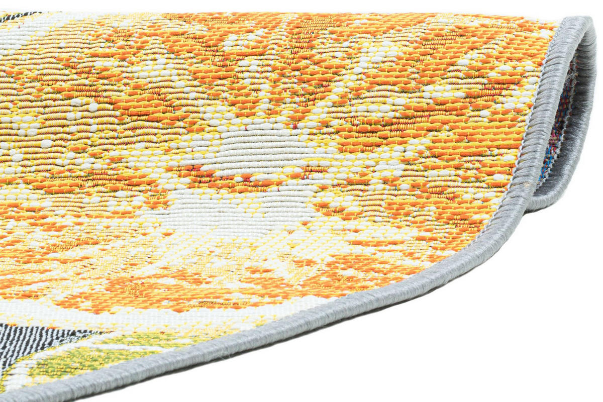 OUTDOORTEPPICH Rantum Beach 190x190 cm - Orange, Textil (190/190cm) - Sansibar SYLT
