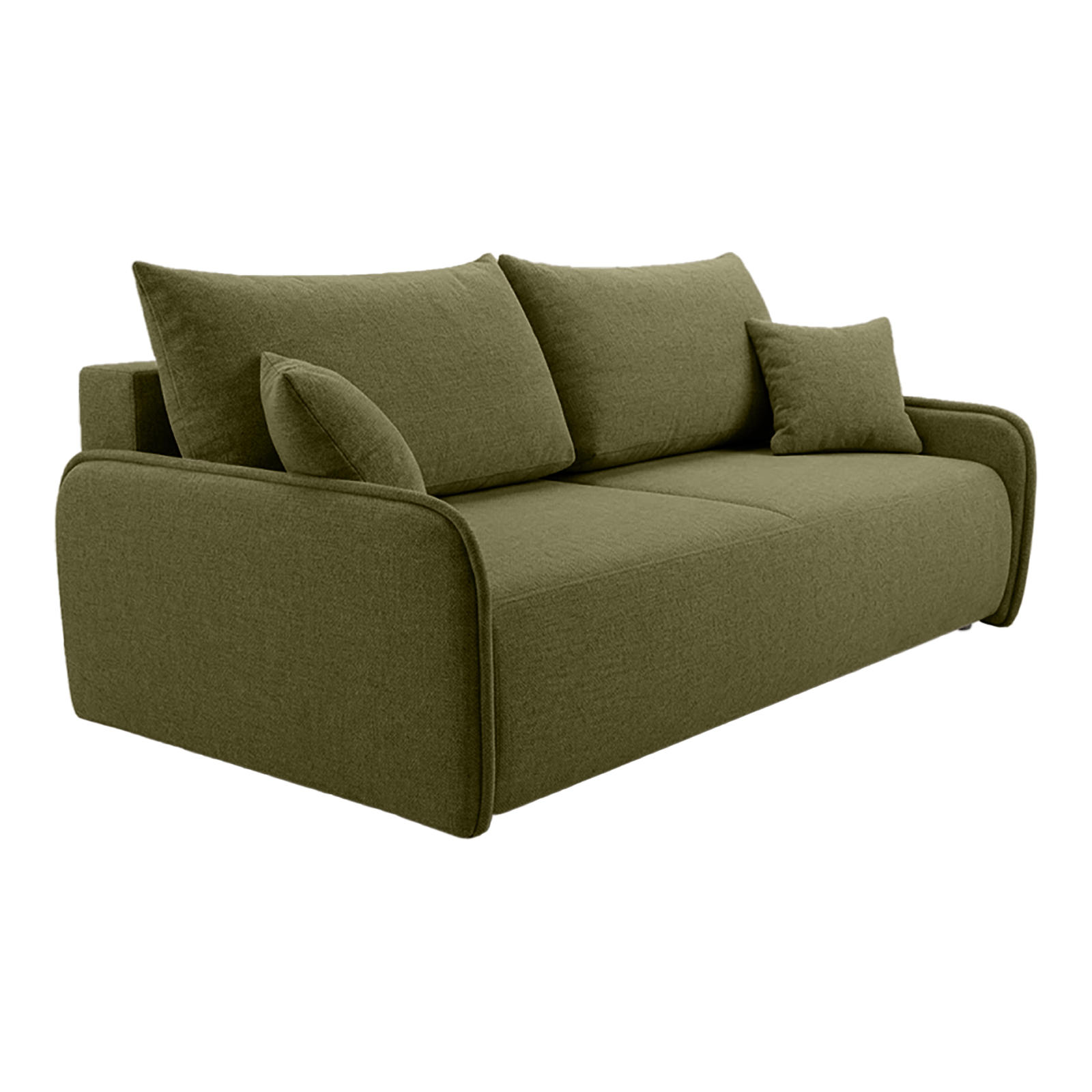 Fedve SOFA MEOO s funkcí spaní, Zelená