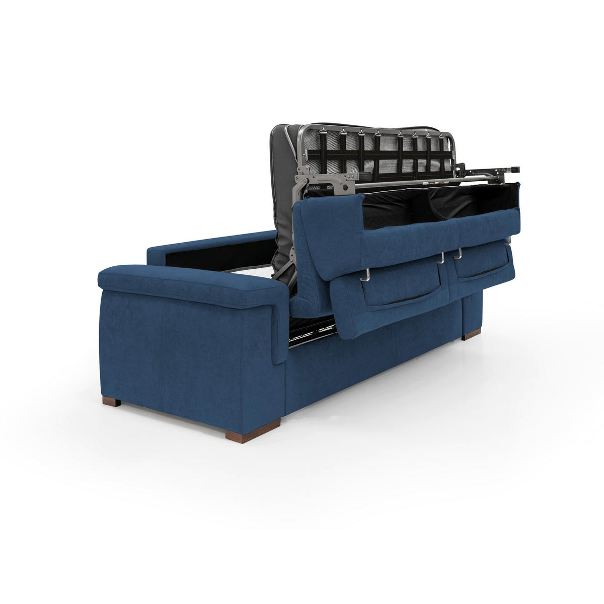 SCHLAFSOFA Giunone - Blau, Textil (240/100/95cm) - Divani.store