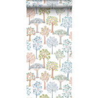 TAPETE Wald - Multicolor, Papier (53/0.1cm) - Sanders & Sanders