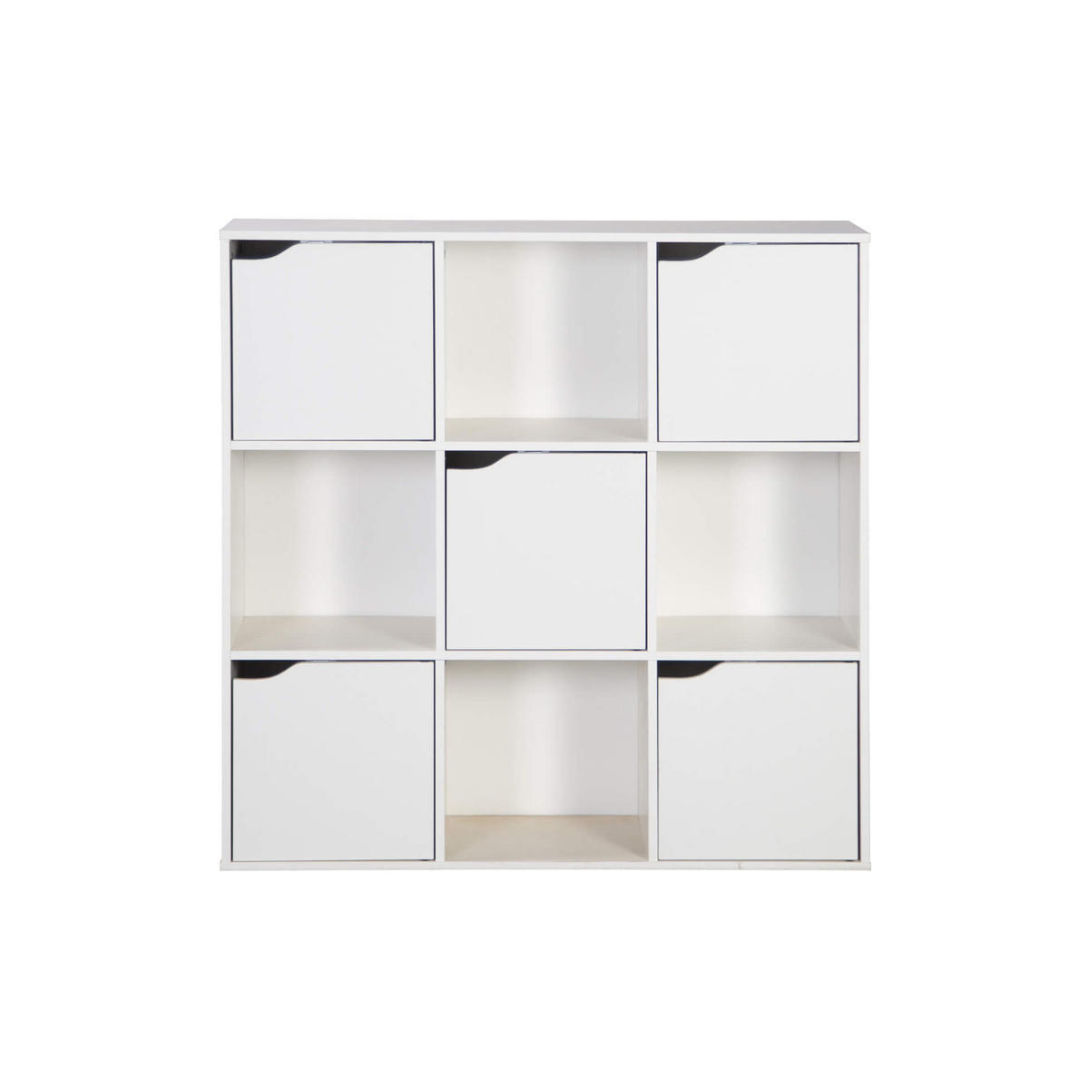 BÜCHERREGAL Weiß 30/90/90 cm - Weiß, Holzwerkstoff (90/90/30cm) - Mobili Rebecca