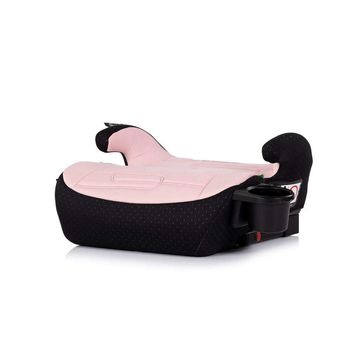 KINDERSITZERHÖHUNG Go Boost rosa i-Size Isofix (125-150cm) Getränkehalter - Rosa, Kunststoff (42/22/38cm) - Chipolino