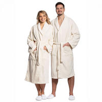 BADEMANTEL, XXL, 50% Polyester, 50% Baumwolle, Beige - Creme, Textil (XXLnull) - Zollner